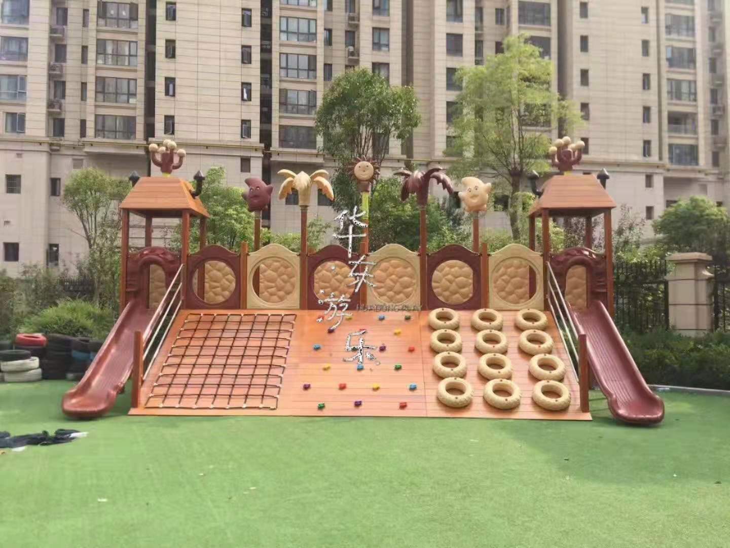 郑州房地产小区木制乐园项目